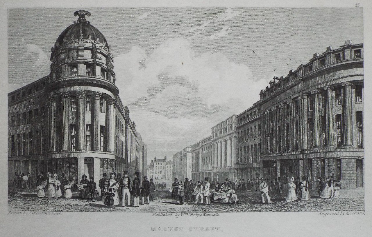 Print - Market Street. - Collard